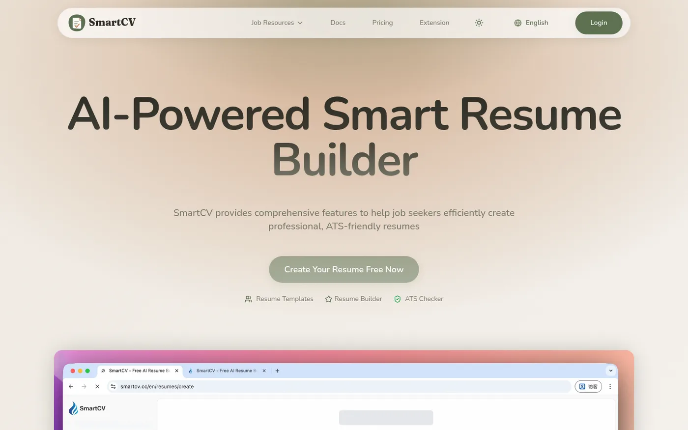 SmartCV：AI 按岗位改简历，还能在 BOSS 直聘、猎聘一键填表